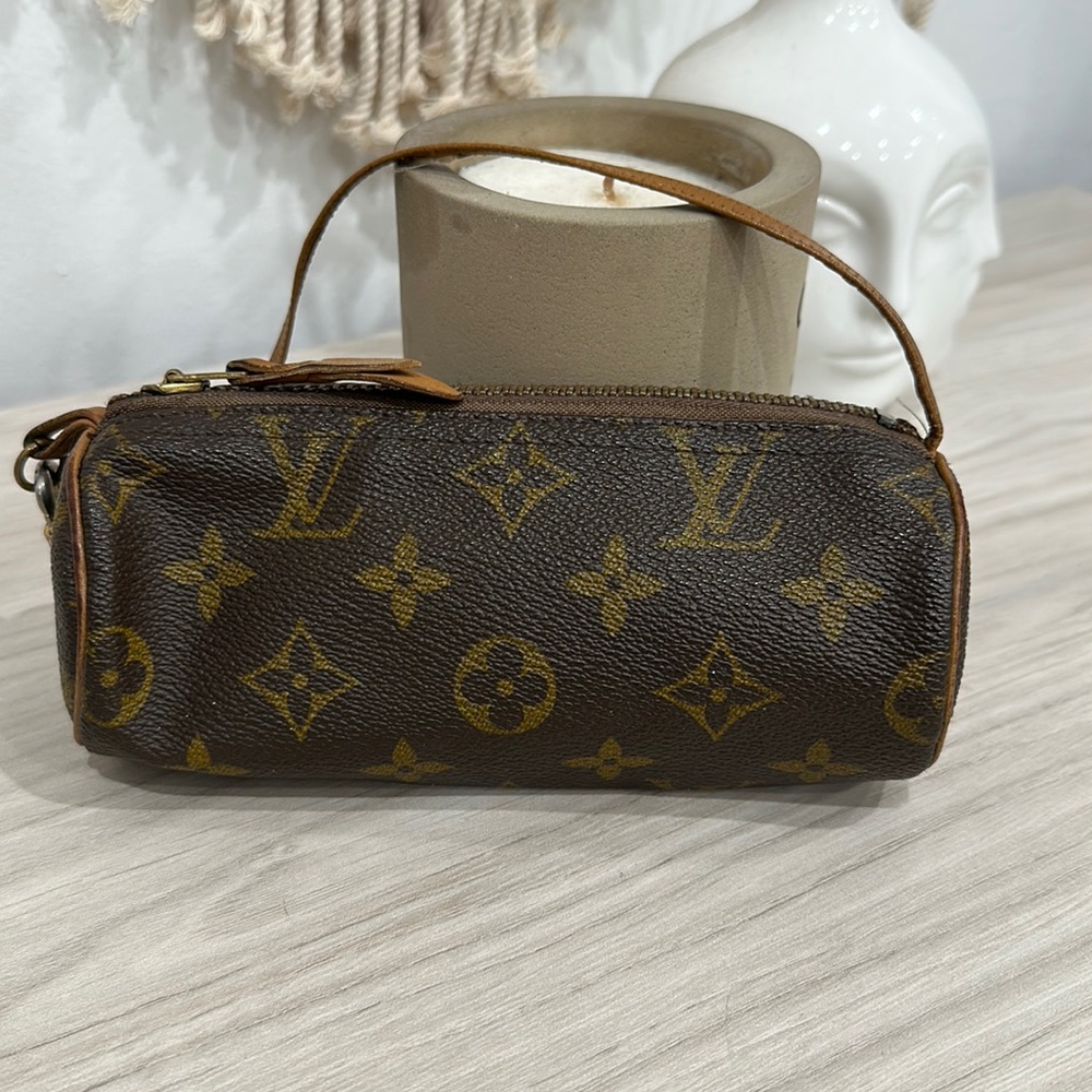 Vintage Louis Vuitton Papillon Pouch with Strap